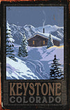 Keystone Cabin Sign