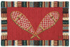 Crossed Snowshoes Rug