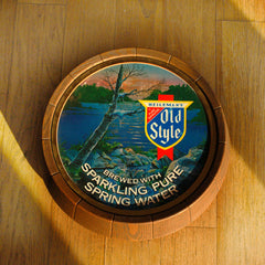Old Style Sign -- Winter Lake