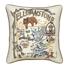 Yellowstone Park Pillow
