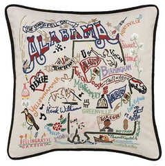 Alabama State Pillow