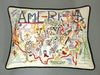 America Country Pillow