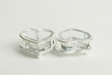 Charming Double Heart Dish