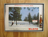 Blatz Beer Framed Sign--Snow