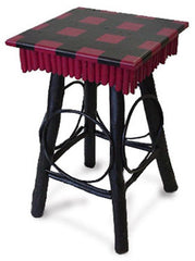 Rustic Blue Mountain End Table