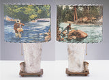 Fly Fishing Lamp Shade