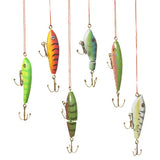 Fish Lure Ornament Set