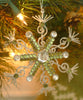 Green Snowflake Ornament