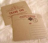 Thank You Postcards