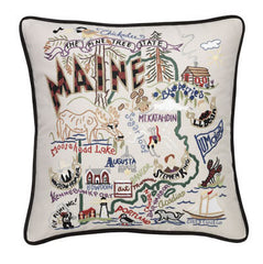 Maine State Pillow