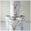 Porcelain Birch Mug Set