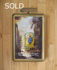 Old Style Beer Sign with light