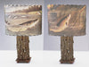 Pike & Net Lamp Shade