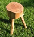 Rustic Stool 18