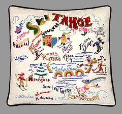 Ski Tahoe Pillow
