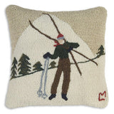 Skier Pillow