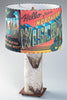 Wisconsin Postcard Lamp Shade