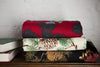Pine Cone Fabric Red